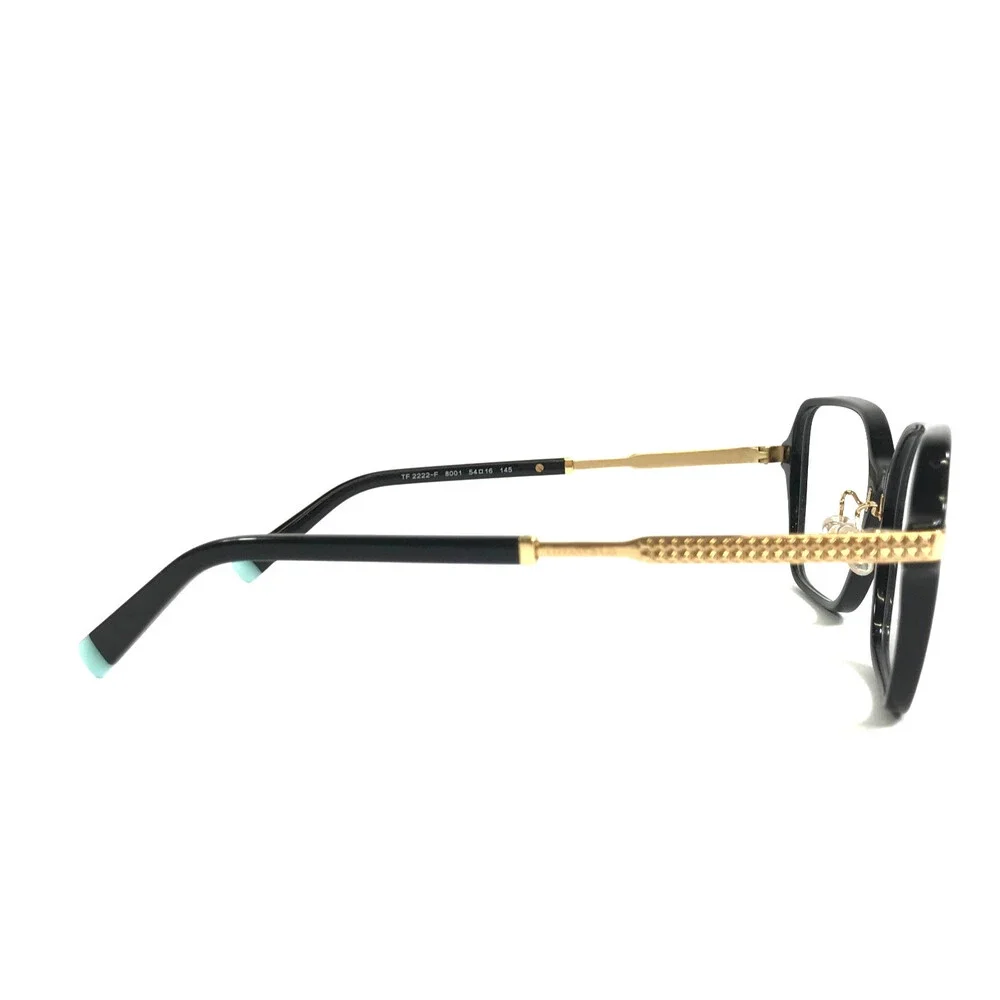 Tiffany & Co. Eyeglasses Frames TF2222-F 8001 Black Gold Butterfly 54-16-145